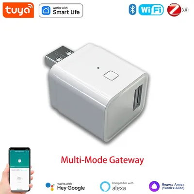 Tuya Smart USB Bluetooth Zigbee Multi Gateway Wireless Hub Bridge Smart Home Appliances Remote