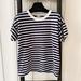 J. Crew Tops | J. Crew Crewneck T-Shirt | Color: Blue/White | Size: S