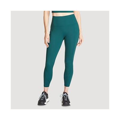 Eddie Bauer Women's Guide Trex 7/8-Length Leggings - Blue Spruce - Size M