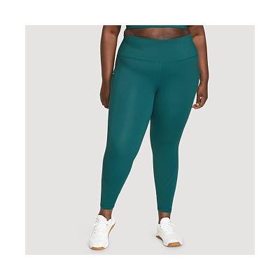 Eddie Bauer Plus Size Women's Guide Trex 7/8-Length Leggings - Blue Spruce - Size 3X