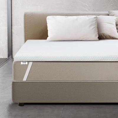 Memory Schaum Topper 85 x 200 Höhe 6cm Matratzenauflage mit abnehmbarem antibakteriellem und Image