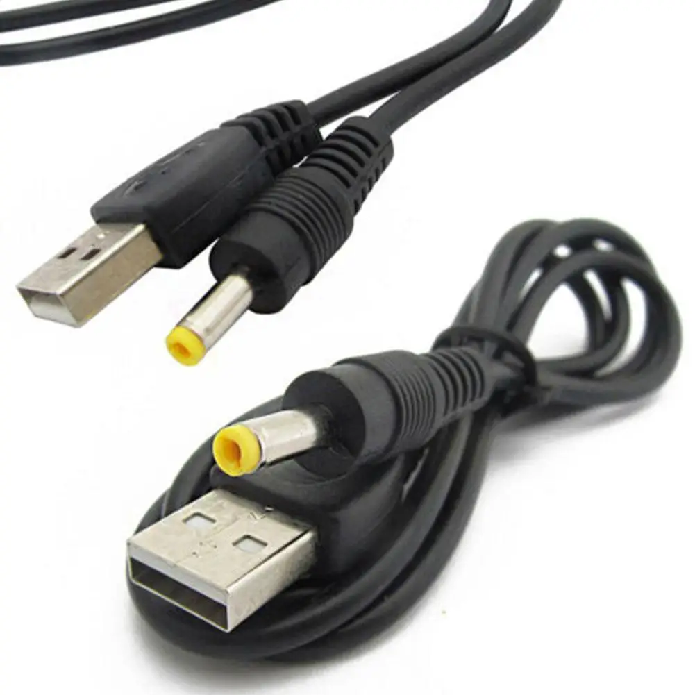 1 Stück 80 cm 5 V USB-zu-DC-Ladekabel Ladekabel 4,0 x 1,7 mm Stecker 5 V 1 A Stromladekabel für PSP 1000/2000/3000 Image