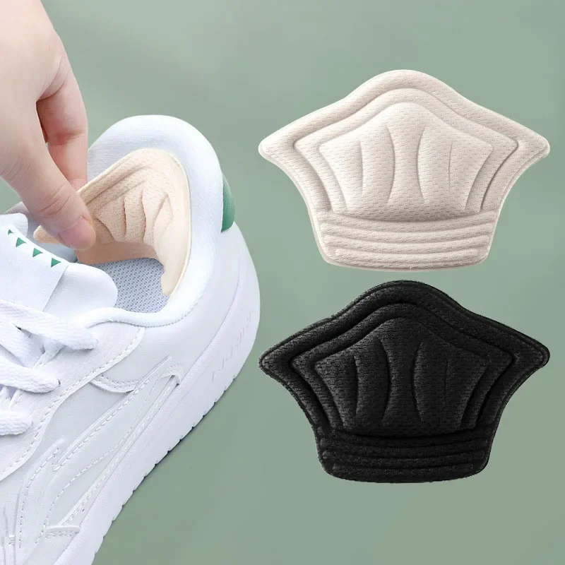 1 paar Turnschuhe Ferse Schutz Aufkleber Einsätze Sport Schuhe Einlegesohle Nicht-slip Schuh Pads Einstellbare Größe Schmerzen Relief Patch fuß Pflege