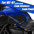 PER YAMAHA MT07 MT-07 MT 07 2018 2019 2020 Accessori Moto Lato antiscivolo Adesivi Serbatoio