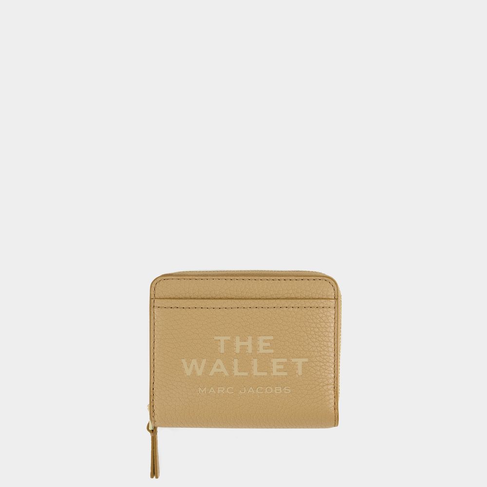 The Mini Compact Brieftasche - Marc Jacobs - Leder - Braun