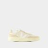 Sneakers V-90 - Veja - Leder - Beige