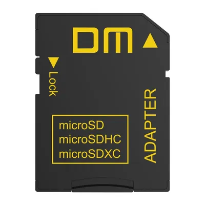 DM SD-T2 Memory Card Adapters SD2.0 comptabile with microSD microSDHC microSDXC suport max capacity