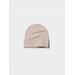 Cashmere Knitted Beanie | Beige | One | UNIQLO US