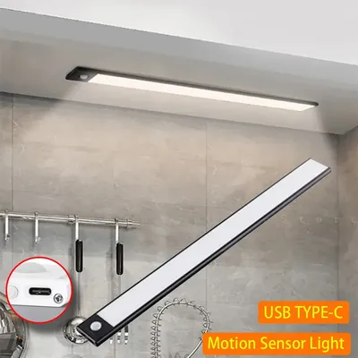 Night Light Led Light Under Cabinet Light Motion Sensor night light Closet Light Cabinet Kitchen Lighting night light