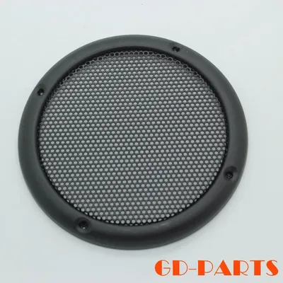 1 PC Schwarz 3 "3,5" Heavy Duty Stahl Auto Audio Subwoofer Lautsprecher Abdeckung Grill Mesh