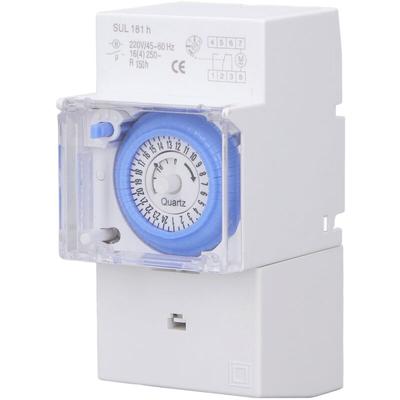 Wasserdichter mechanischer Timer, programmierbar, 24-Stunden-Außenzeitschaltuhr, AC230V - Dewin Image