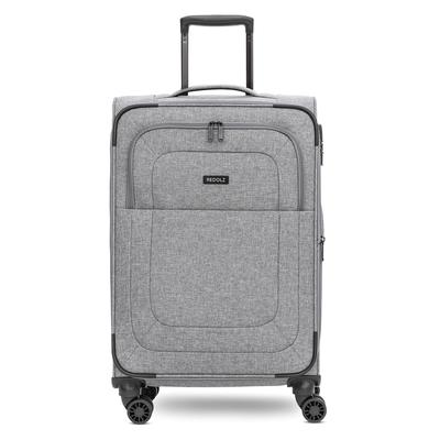 Redolz Essentials 12 MEDIUM 4-Rollen Trolley 67 cm mit Dehnfalte grey2 Grau Herren Image