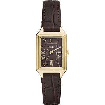 Fossil Damenuhr Edelstahl braun Damen Image