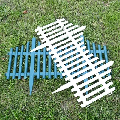 plastic fence garden guardrail classic