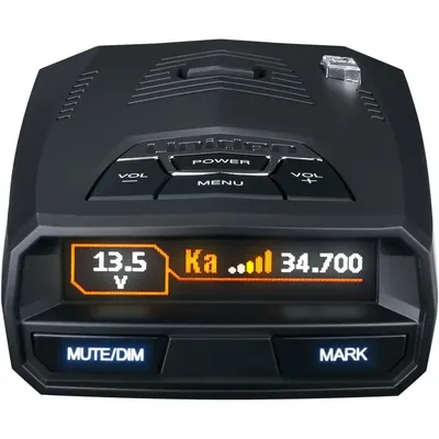 R4 Extreme Long-Range Laser/Radar Detector, Record Shattering Performance, Built-in GPS w/AUTO Mute