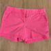 J. Crew Shorts | J Crew Hot Pink Chino Shorts | Color: Pink | Size: 6