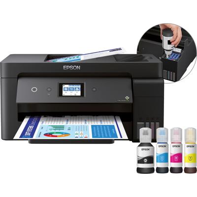 EPSON Multifunktionsdrucker "EcoTank ET-15000" Drucker schwarz