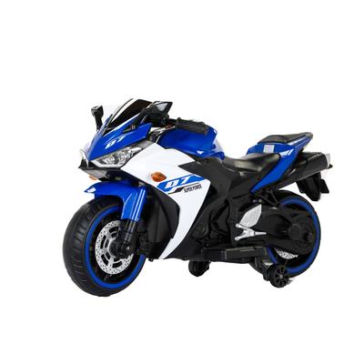 Tamco 12V Electric Motorcycle for Kids, Training Wheels, Light-Up Wheels
