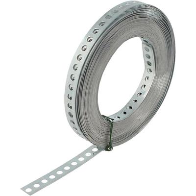 Lochband Montageband 12 mm x 10 m Rolle - Edelstahl V2A - Tecuro Image