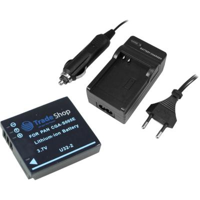 Trade-shop - angebot im set: Kamera Li-Ion Akku + Ladegerät mit Kfz Adapter für für Ricoh WG-M1 Image