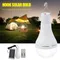 Lumière solaire étanche USB chargé suspendu d'urgence lumière du soleil alimenté lampe extérieure Camping tente lumières lumière de secours