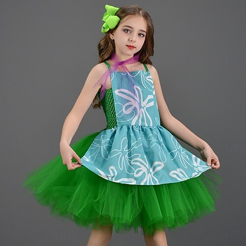 Prinzessin Der Ekel FREUDE Outfits Kostüm Tutu Cosplay for Mädchen Kinder Kindertag Maskerade Party / Abend Image