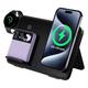 Caricatore senza fili 15 W Potenza di uscita Stazione di ricarica wireless CE Ricarica wireless veloce MagSafe 4 in 1 Per Apple Watch iPhone 14/13/12/11 Pro Max Cellulari Gear S3 Frontier Gear S2