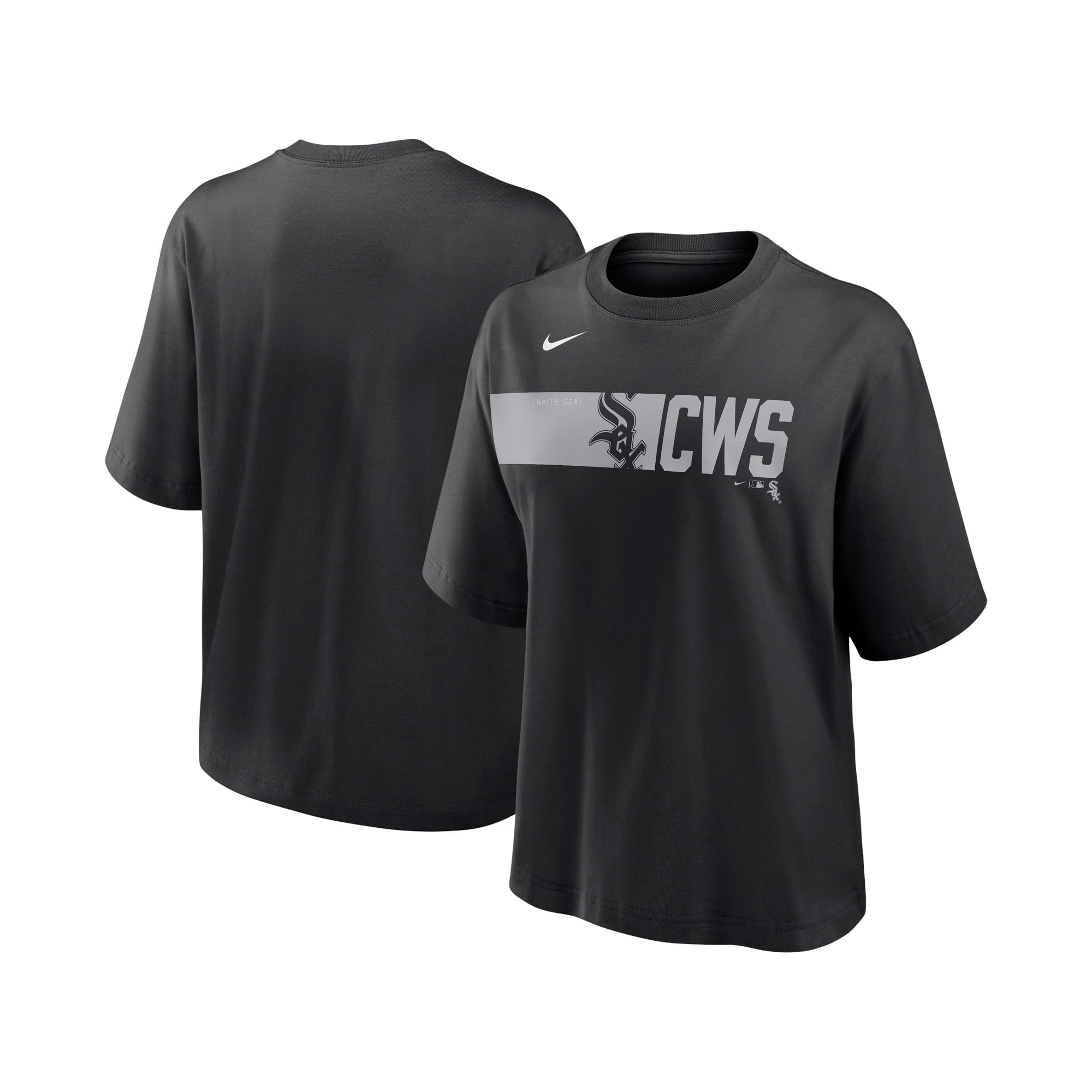 Chicago White Sox Nike Team Knockout Boxy T-Shirt – Damen