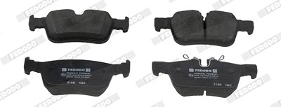 Ferodo Bremsbelagsatz, Scheibenbremse [Hersteller-Nr. FDB5241] für Volvo Image