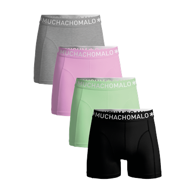 Muchachomalo Herren Boxershorts – 4 Stück – Herren Unterhosen Image
