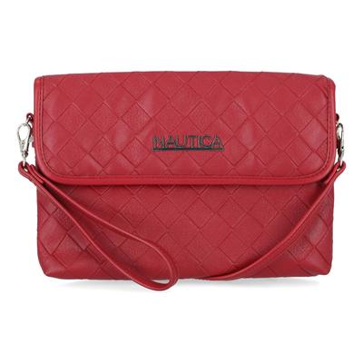 Nautica Women's Mini Wristlet Crossbody Bag Tango Red, OS