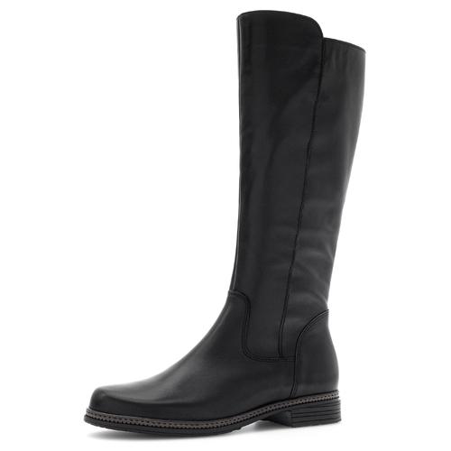 Stiefel GABOR Gr. 43, Normalschaft, schwarz Damen Schuhe Blockabsatz, Langschaftstiefel, Businessstiefel mit Reißverschluss Bestseller