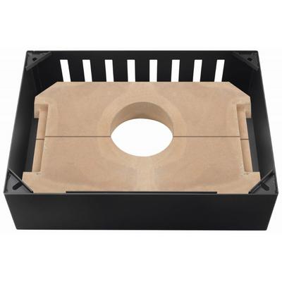 Kaminofen-Erweiterungssegmet JUSTUS "»E-Block«", schwarz, B:47,5cm H:17cm T:40cm, Stahl, Kaminofen-Erweiterungssegmente Image