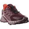 Laufschuh SALOMON "SUPERCROSS 4 GORE-TEX W", Gr. 39, lila (tawny port), Textil, sportlich, Schuhe, wasserdicht