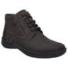 Winterboots JOSEF SEIBEL "New Anvers 35", Herren, Gr. 45, braun (moro), Leder, casual, Schuhe, Winterstiefel, Schnürstiefel, Boots in Weite K (extraweit)