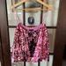 J. Crew Tops | J Crew Pink Sequin Top | Color: Pink | Size: L