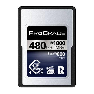 ProGrade Digital 480GB CFexpress 4.0 Type A Iridium Memory Card PGCFXA480GIPBH