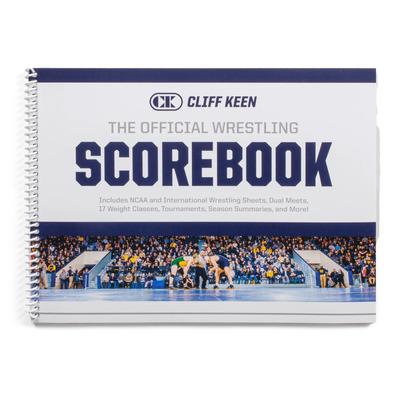 Cliff Keen Wrestling Scorebook - Blue - One Size