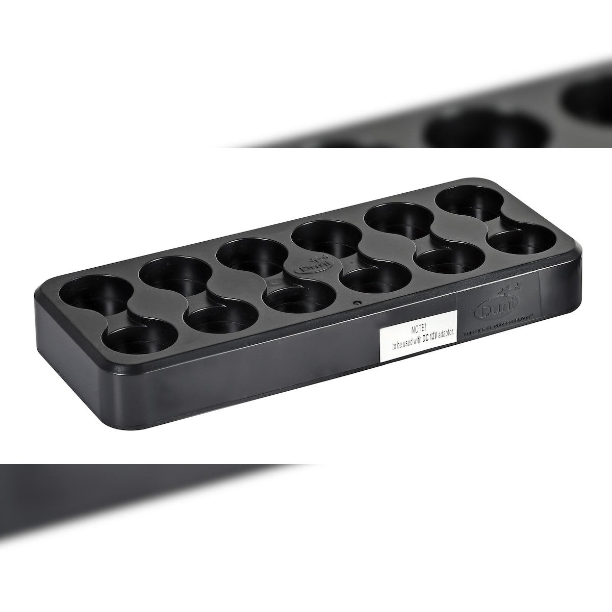 Duni LED-Ladestation 40 x 15,2 cm Schwarz, 1 Stk/Krt (1 x 1 Stk) Image