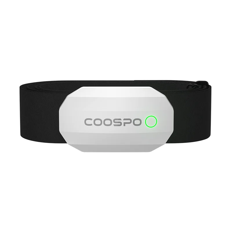 COOSPO BLE ANT + moniteur de fréquence cardiaque noir ceinture pectorale sport capteur sans fil Fitness pour ordinateur de vélo Wahoo Garmin
