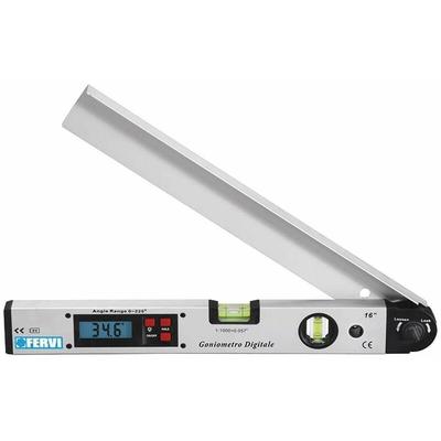 Fervi - digitaler wasserwaage 400 mm winkelmesser winkelmessgerät G008 Image