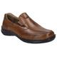 Slipper JOSEF SEIBEL "New Anvers 67", Herren, Gr. 43, braun (cognac), Leder, casual, Schuhe, Freizeitschuh, Halbschuh, Komfortschuh mit Wechselfußbett