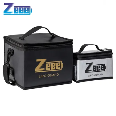 2 Size Zeee Lipo Bag Fireproof Explosionproof Portable RC Car Lipo Battery Storage Safety Bag