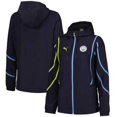 Manchester City PUMA Pre Match Jacke - Marineblau - Damen Image