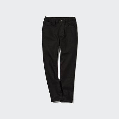 Uniqlo - Cotton Ultra Stretch Soft Jeans - Black - 9-10Y