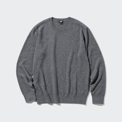 Uniqlo - Cashmere Crew Neck Jumper - Gray - XS