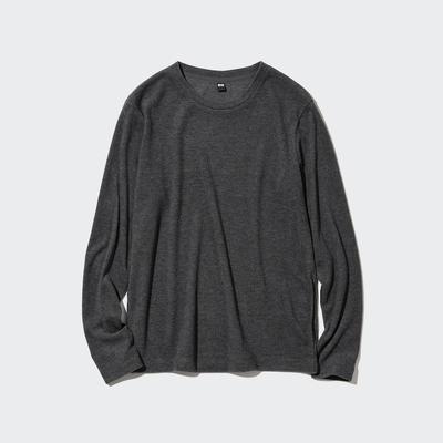 Uniqlo - Heattech Fleece Crew Neck - Gray - XL
