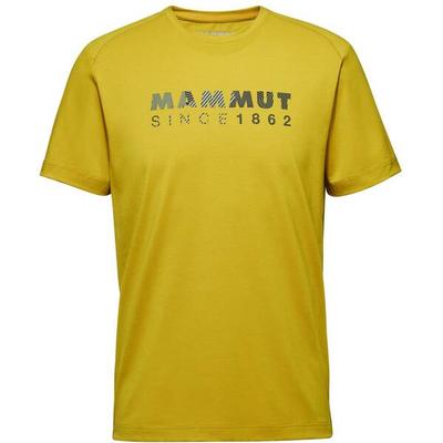 MAMMUT Herren Shirt Trovat T-Shirt Men Logo, Größe L in Grün