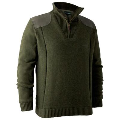 Deerhunter - Carlisle Knit with Stormliner - Softshellpullover Gr 4XL oliv Image