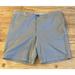 J. Crew Shorts | J. Crew Men's Blue 9" Gramercy Flex Khaki Short Flat Front H5020 Size 36 New | Color: Blue | Size: 36